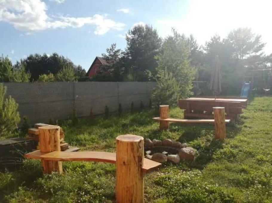 W Zurawim Zaciszu - Karwik Vila Pisz Exterior foto